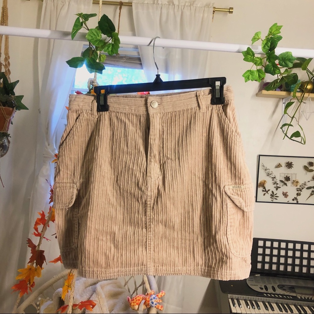 Corduroy Light Pink Skirt!